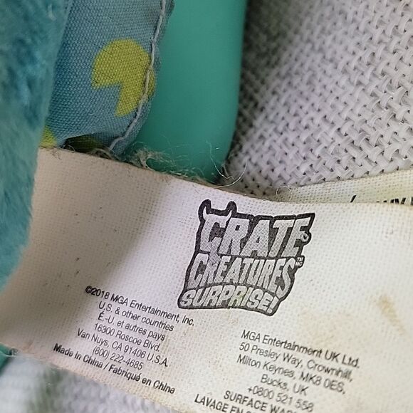 Crate Creatures Surprise, Croak, Teal, Pomsies Grumblies Hydro - Picture 12 of 12